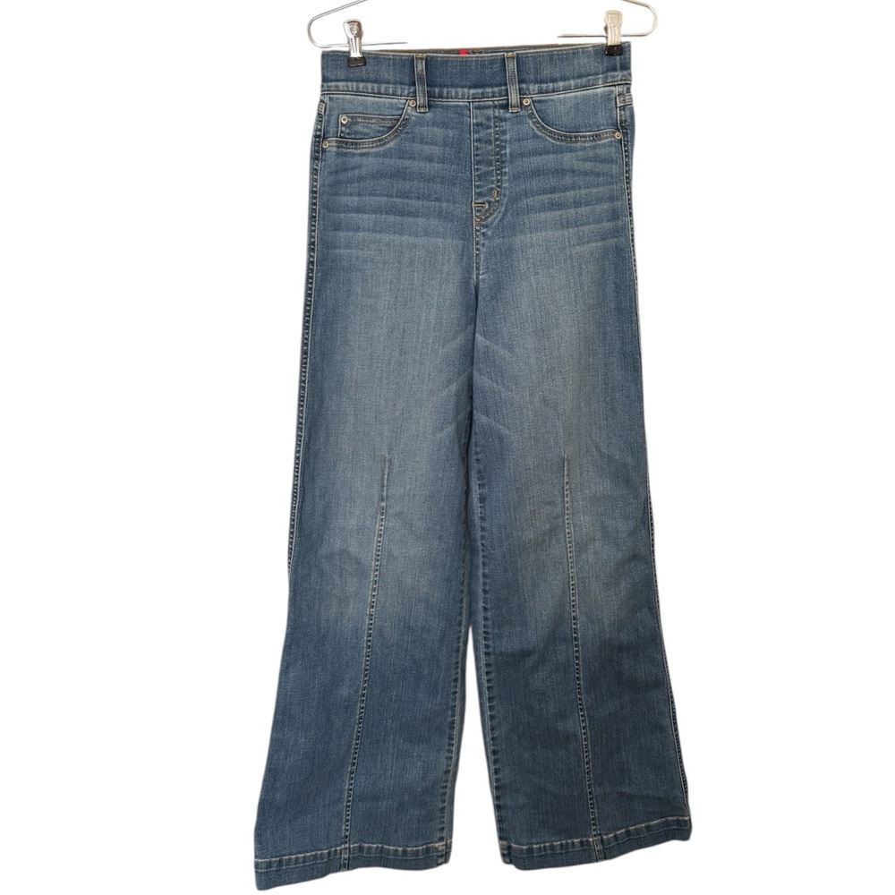 SPANX Blue Flare & Wide Leg Jeans